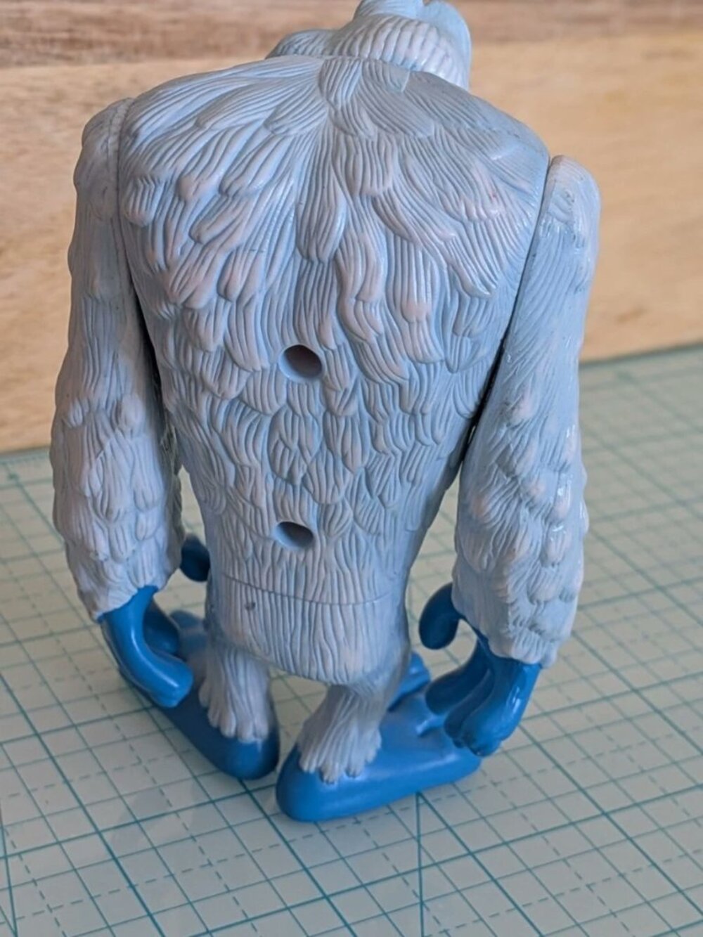DISNEY PIXAR MONSTERS INC YETI 4.5" FIGURE ABOMINABLE SNOWMAN MCDONALDS TOY - Picture 3 of 6